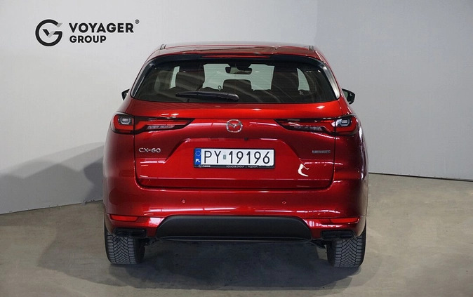 Mazda CX-60 cena 219900 przebieg: 11100, rok produkcji 2022 z Koźmin Wielkopolski małe 46